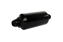 Load image into Gallery viewer, Aeromotive In-Line Filter - (AN-10) 100 Micron Stainless Steel Element Black Anodize Finish - Mo-Moto