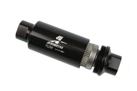 Aeromotive In-Line Filter - AN-10 - Black - 100 Micron - Mo-Moto