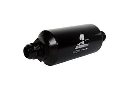 Aeromotive In-Line Filter - AN -10 size Male - 10 Micron Microglass Element - Bright-Dip Black - Mo-Moto