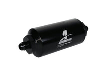 Load image into Gallery viewer, Aeromotive In-Line Filter - (AN-6 Male) 10 Micron Fabric Element Bright Dip Black Finish - Mo-Moto