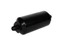 Load image into Gallery viewer, Aeromotive In-Line Filter - (AN-6 Male) 10 Micron Fabric Element Bright Dip Black Finish - Mo-Moto