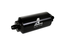 Load image into Gallery viewer, Aeromotive In-Line Filter - (AN-6 Male) 10 Micron Microglass Element Bright Dip Black Finish - Mo-Moto