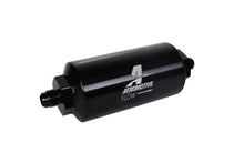 Load image into Gallery viewer, Aeromotive In-Line Filter - (AN-6 Male) 40 Micron Stainless Mesh Element Bright Dip Black Finish - Mo-Moto