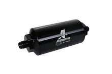 Load image into Gallery viewer, Aeromotive In-Line Filter - (AN-6 Male) 40 Micron Stainless Mesh Element Bright Dip Black Finish - Mo-Moto