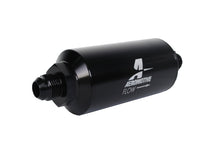 Load image into Gallery viewer, Aeromotive In-Line Filter - (AN -8 Male) 10 Micron Fabric Element Bright Dip Black Finish - Mo-Moto