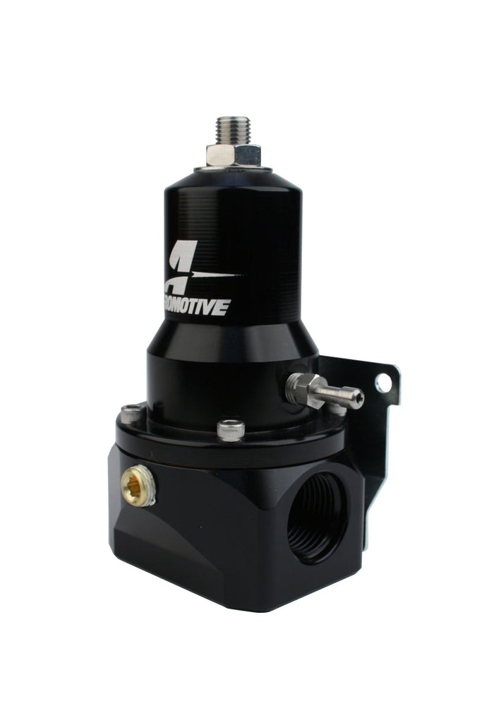 Aeromotive Regulator - 30-120 PSI - .313 Valve - 2x AN-10 Inlets / AN-10 Bypass - Mo-Moto