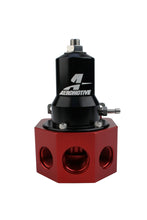 Load image into Gallery viewer, Aeromotive Regulator - 30-120 PSI - .500 Valve - 4x AN-08 and AN-10 inlets / AN-10 Bypass - Mo-Moto