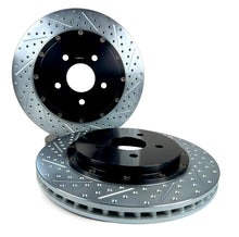 Load image into Gallery viewer, Baer Brakes 14-19 Chevrolet Corvette Stingray Eradispeed+ Rear SDZ 2-Piece Performance Brake Rotors