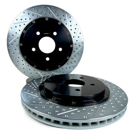 Baer Brakes 14-19 Chevrolet Corvette Stingray Eradispeed+ Rear SDZ 2-Piece Performance Brake Rotors