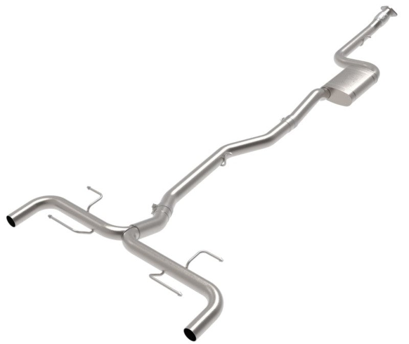 aFe 17-21 Alfa Romeo Giulia L4-2.0L (t) Mach Force-Xp 2in to 2-1/2in 304SS Cat-Back Exhaust - Mo-Moto