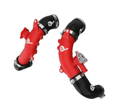 aFe 2022 Toyota Land Cruiser (J300) V6-3.5L (tt) BladeRunner 2.5in Aluminum Hot Charge Pipe - Red - Mo-Moto