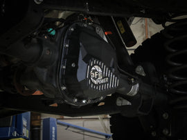 aFe 97-23 Ford F-150 Pro Series Rear Differential Cover Black w/ Machined Fins - Mo-Moto