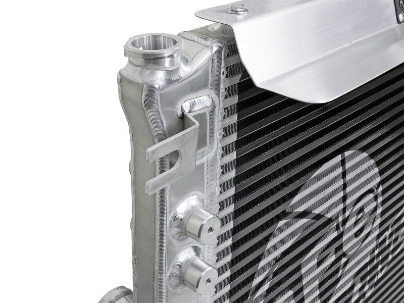 aFe BladeRunner GT Series Bar and Plate Radiator w/ Black Hoses 12-18 Jeep Wrangler (JK) V6 3.6L - Mo-Moto