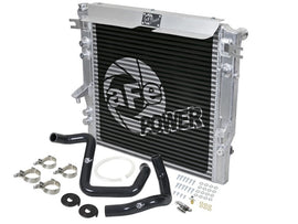 aFe BladeRunner GT Series Bar and Plate Radiator w/ Black Hoses 12-18 Jeep Wrangler (JK) V6 3.6L - Mo-Moto