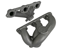 aFe BladeRunner Ported Ductile Iron Exhaust Manifold 07-11 Jeep Wrangler (JK) V6-3.8L - Mo-Moto