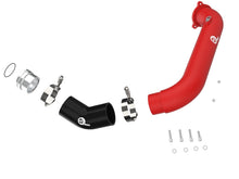 Load image into Gallery viewer, aFe BladeRunner Red 2-3/4in Aluminum Charge Pipe 2021 Toyota Supra GR (A90) I4-2.0L (t) B48 - Mo-Moto