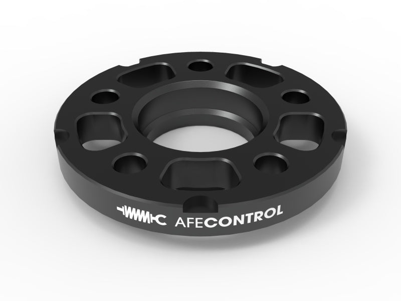 aFe CONTROL Billet Aluminum Wheel Spacers 5x112 CB66.6 18mm - Toyota GR Supra/BMW G-Series - Mo-Moto