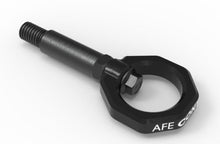 Load image into Gallery viewer, aFe Control Front Tow Hook Black BMW F-Chassis 2/3/4/M - Mo-Moto