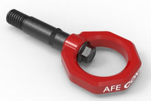 Load image into Gallery viewer, aFe Control Rear Tow Hook Red 20-21 Toyota GR Supra (A90) - Mo-Moto