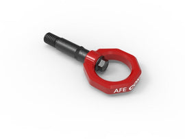 aFe Control Rear Tow Hook Red 20-21 Toyota GR Supra (A90) - Mo-Moto