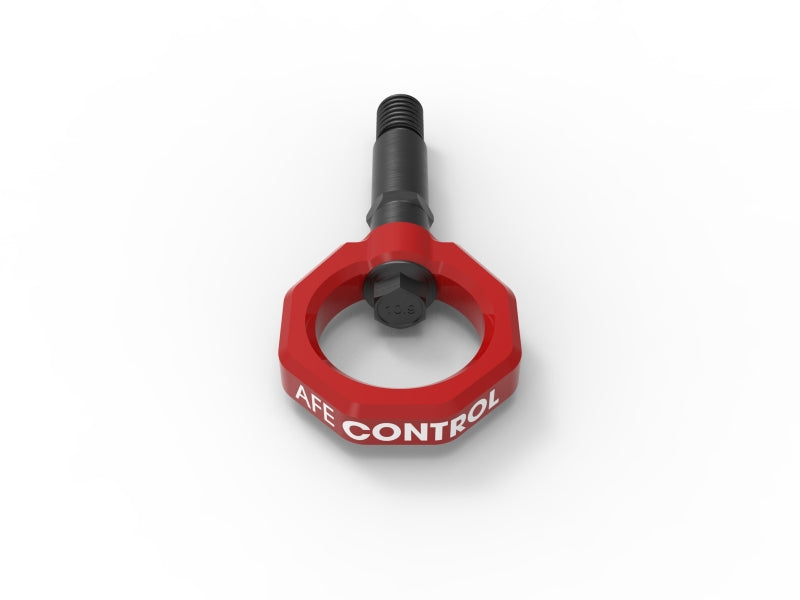 aFe Control Rear Tow Hook Red 20-21 Toyota GR Supra (A90) - Mo-Moto