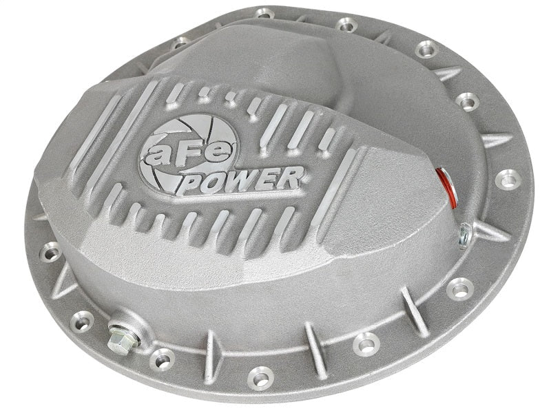 afe Front Differential Cover (Raw; Street Series); Dodge Diesel Trucks 03-12 L6-5.9/6.7L (td) - Mo-Moto