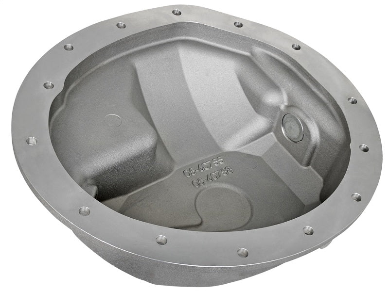 afe Front Differential Cover (Raw; Street Series); Dodge Diesel Trucks 03-12 L6-5.9/6.7L (td) - Mo-Moto