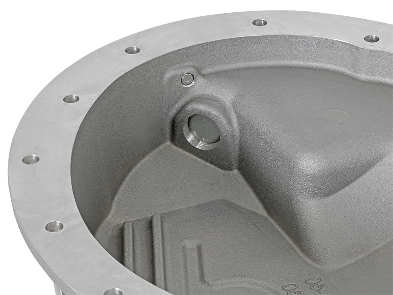 afe Front Differential Cover (Raw; Street Series); Dodge Diesel Trucks 03-12 L6-5.9/6.7L (td) - Mo-Moto