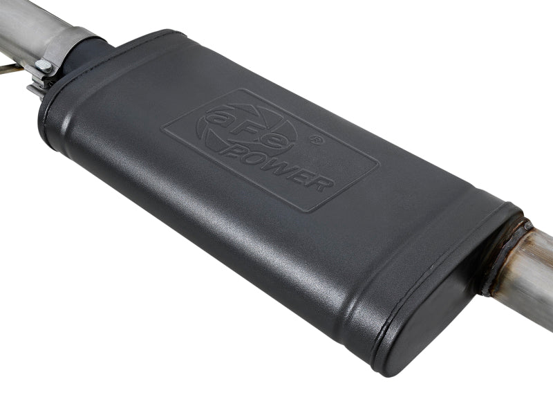 aFe Large Bore HD 3in 304 SS Cat-Back Exhaust w/ Black Tips 14-19 Jeep Grand Cherokee (WK2) V6-3.6L - Mo-Moto