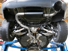 aFe Large Bore HD 3in 304 SS Cat-Back Exhaust w/ Black Tips 14-19 Jeep Grand Cherokee (WK2) V6-3.6L - Mo-Moto
