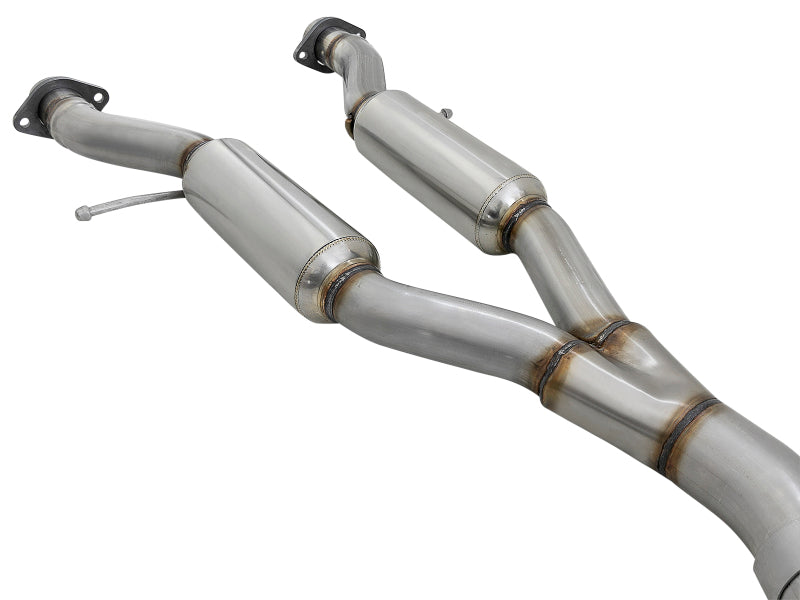 aFe Large Bore HD 3in 304 SS Cat-Back Exhaust w/ Black Tips 14-19 Jeep Grand Cherokee (WK2) V6-3.6L - Mo-Moto