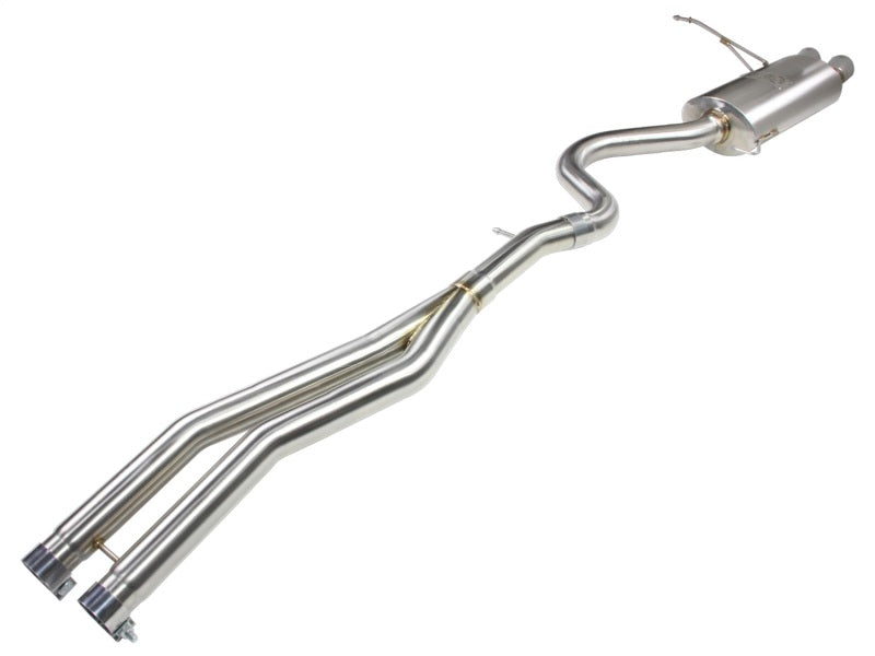 aFe MACH Force-Xp 17-21 Audi Q5 L4-2.0L (T) 3in to 2.5in Stainless Steel Cat-Back Exhaust System - Mo-Moto