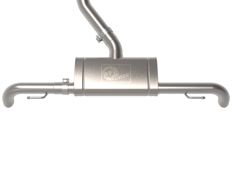 aFe MACH Force-Xp 17-21 Audi Q5 L4-2.0L (T) 3in to 2.5in Stainless Steel Cat-Back Exhaust System - Mo-Moto