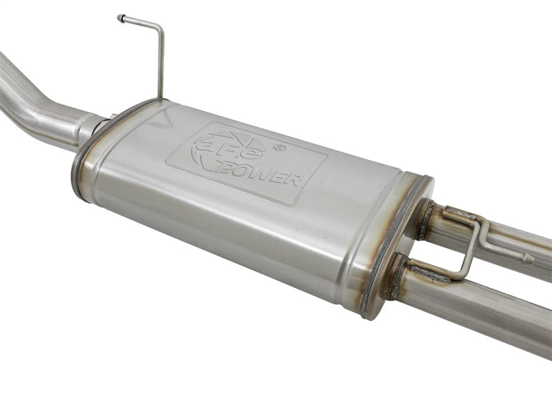 aFe MACH Force-Xp 2-1/2in Cat-Back Exhaust System w/ Polished Tip 16-17 Nissan Titan XD V8 5.6L - Mo-Moto