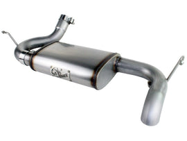 aFe MACHForce XP 07-17 Jeep Wrangler V6-3.6/3.8L 409 SS 2.5in Axle-Back Exhaust - Mo-Moto