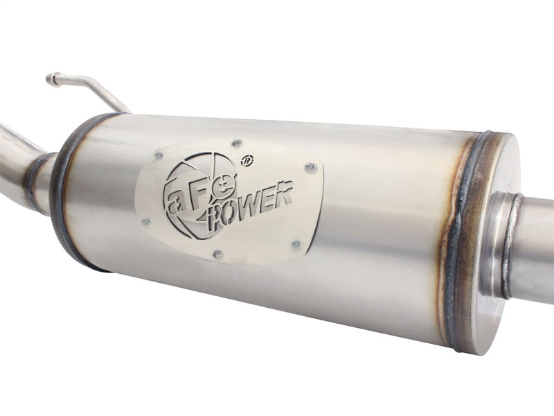 aFe MACHForce XP 2.5in SS-409 Cat-Back Exhaust 07-16 Jeep Wrangler (JK) V6-3.6L/3.8L (2-4 Door) - Mo-Moto