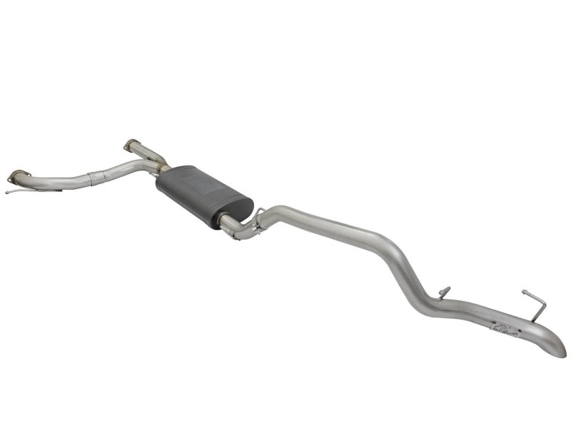 aFe MACHForce XP 3in Hi-Tuck 304 SS Cat Back Exhaust 2010-2017 Nissan Patrol (Y62) V-5.6L (400 hp) - Mo-Moto