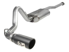 aFe MACHForce XP Exhausts Cat-Back SS-409 EXH CB Toyota Tacoma 05-13 V6-4.0L (Blk Tip) - Mo-Moto