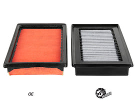 aFe Magnum FLOW Pro DRY S OE Replacement Filter (Pair) 14-19 Infiniti Q50 V6 3.5L/3.7L - Mo-Moto