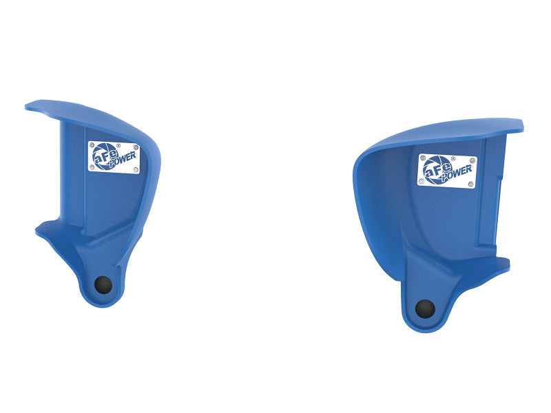 aFe Magnum FORCE Dynamic Air Scoop 15-18 BMW M3/15-20 M4 - Blue - Mo-Moto