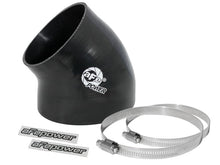 Load image into Gallery viewer, aFe Magnum FORCE Silicone Replacement Coupling Kit 4.15in ID x 3-1/2in Length Elbow Reducer - Mo-Moto