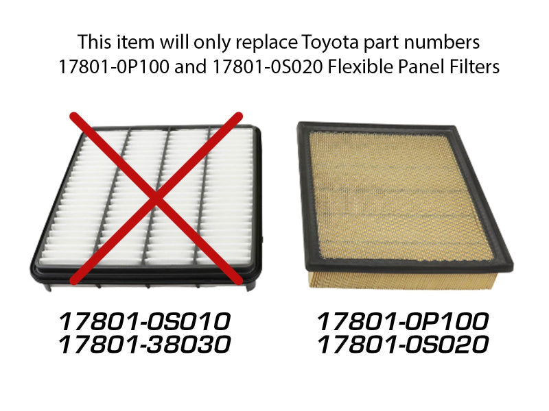 aFe MagnumFLOW OER Air Filter PRO DRY S 14 Toyota Tundra V8 5.7L - Mo-Moto