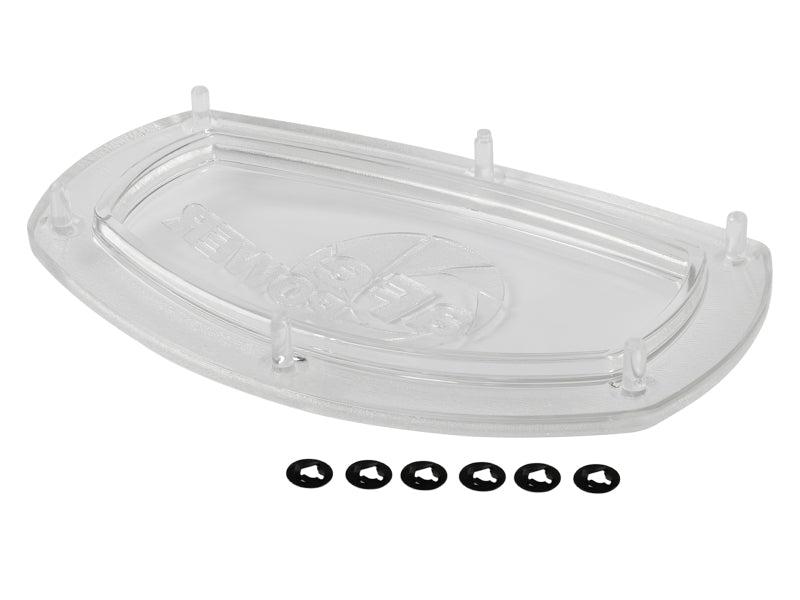 aFe Momentum Cold Air Intake System Replacement Sight Window- Oblong Clear - Mo-Moto