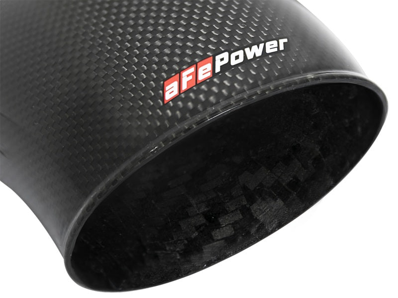 aFe Momentum GT Carbon Fiber Dynamic Air Scoop 15-18 Dodge Challenger V6-3.6L/V8-5.7L/6.4L HEMI - Mo-Moto