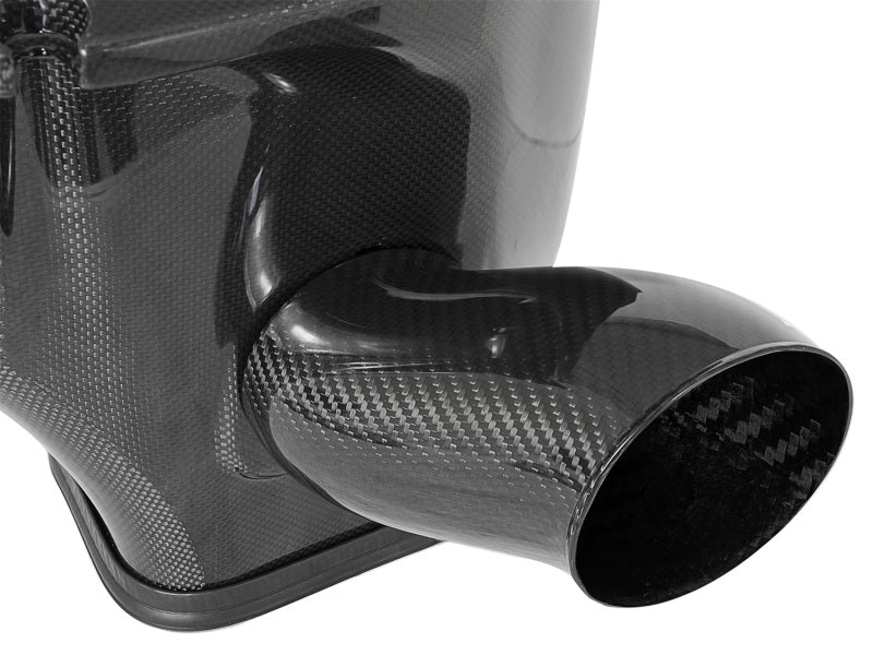 aFe Momentum GT Carbon Fiber Dynamic Air Scoop 15-18 Dodge Challenger V6-3.6L/V8-5.7L/6.4L HEMI - Mo-Moto