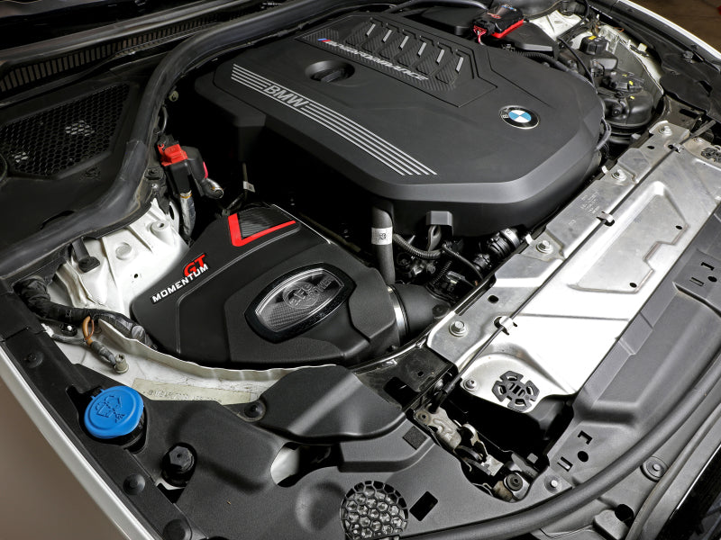 aFe Momentum GT Cold Air Intake System w/Pro Dry S Filter 20-21 BMW M340i (G20) 3.0 L6 (t) N58 - Mo-Moto