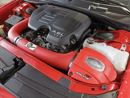 aFe Momentum GT Dry S Stage-2 Intake System 11-15 Dodge Challenger/Charger V6-3.6L (Red) - Mo-Moto