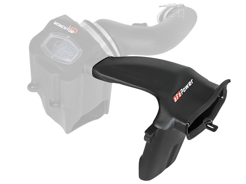 aFe Momentum HD Dynamic Air Scoop 2017 Ford Diesel Trucks V8-6.7L (td) - Mo-Moto