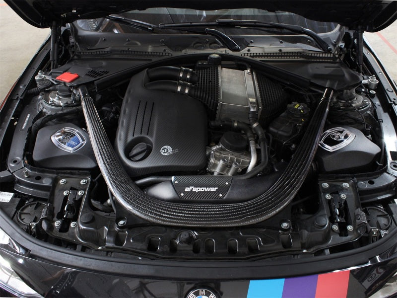 aFe Momentum Pro 5R Cold Air Intake System 15-18 BMW M3/M4 (F80/82/83) L6-3.0L (tt) S55 - Mo-Moto