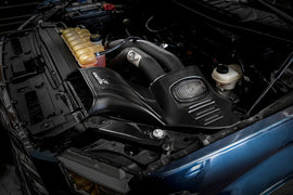 aFe Momentum XP Pro DRY S Cold Air Intake System w/ Black Aluminum Intake Tubes - Mo-Moto
